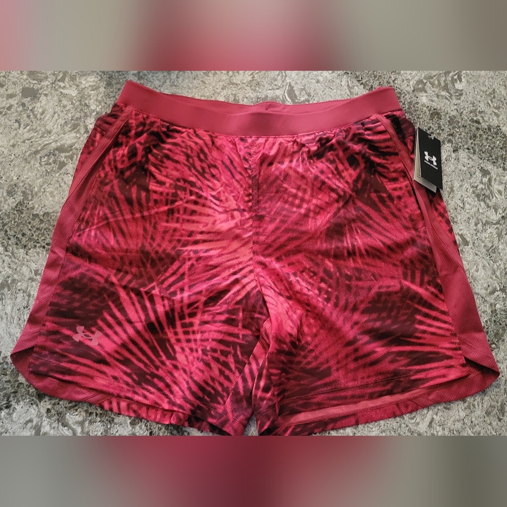 Under Armour Patterned Shorts Launch 7”